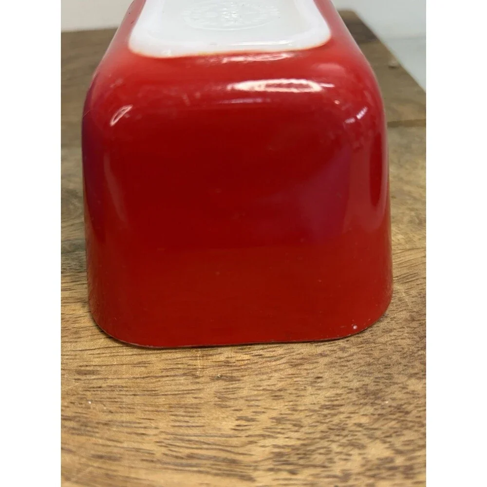 Pyrex Primary Colors 3 Pc Refrigerator Dishes 501 502 Vintage No Lids Red Blue